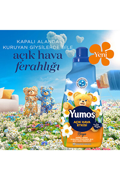 Unilever Extra Açk Hava Esintisi Nergis Konsantre Yumuşatıcı 1440 Ml
