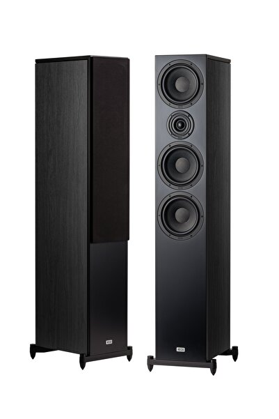 HECO Aurora XT 700 Black-Oak 1 Çift Kule Hoparlör