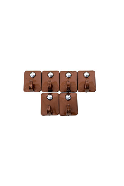 Z-Tools Σετ 6 πλαστικών γάντζων με ισχυρή κόλλα / 269 269