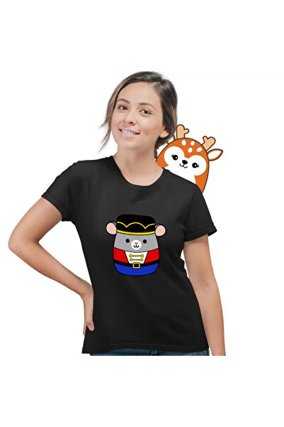 OEM Women's T-shirt Squishmallows Christmas Soldier
