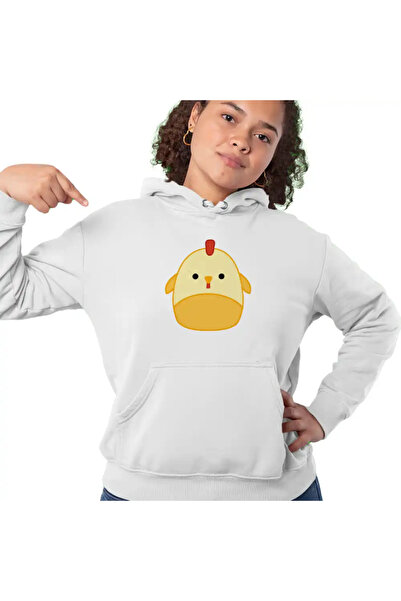 OEM Γυναικείο Φούτερ με Κουκούλα Squishmallows Chicken Farm