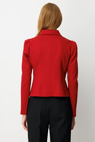 Ekol Polo Neck Buttoned Jacket