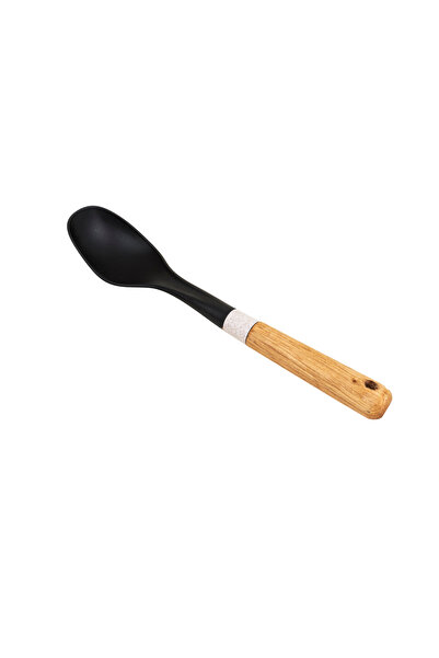 Z-Tools Lingură de plastic cu mâner maro, model CY-12-1, lungime 33 cm ZTS9249