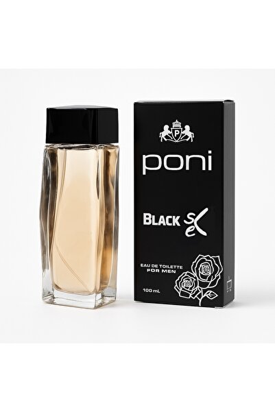 Poni Black Sek Erkek Parfüm Edt 100 mL