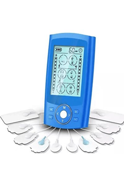 Elindor Aparat de masaj cu electrostimulare, 24 de programe EMS, 10 electrozi...