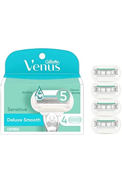 Gillette فينوس إس إن إس تي في إي إكس سموث 5 بليد 4 قطع