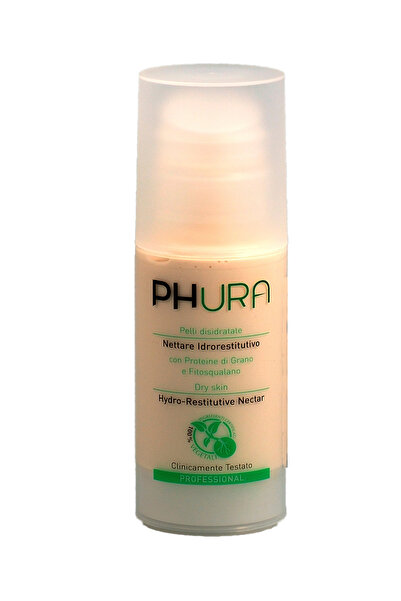 Phura Hydro-restorative facial nectar for dehydrated skin with wheat germ pro...