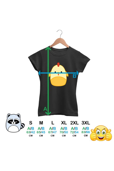 OEM Women's T-Shirt Squishmallows Chicken Farm