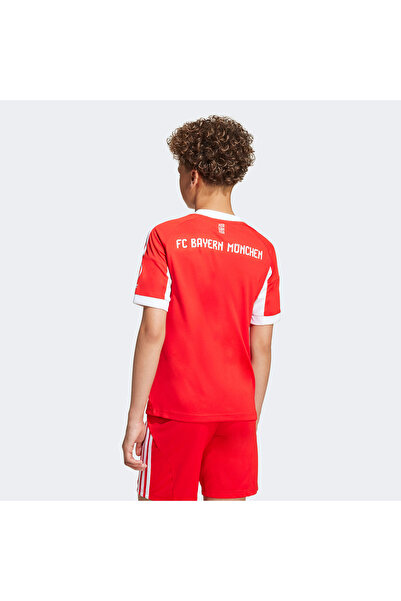 adidas Fc Bayern 25-26 Home Kids Red Soccer Jersey