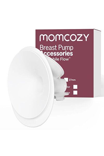 Momcozy - M9 Mobile Flow Breast Pump Flange - White - 24 mm