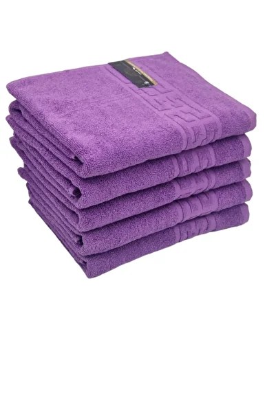 Kotonia Home Home Hotel Towel - Greek Border, 100% Cotton, 70x130 cm