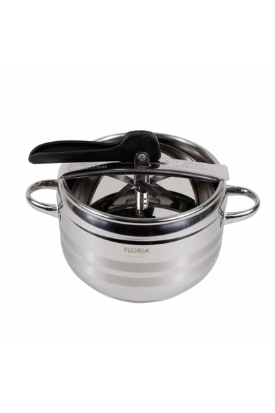 Floria Oală sub presiune din oțel inoxidabil cu capac, diametru 20 cm, 5L / ZLN 4627 ZLN4627