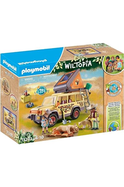 OyuncaklarÜlkesi Playmobil Wiltopia Lions and Land Safari Vehicle Toys Playset 71293 (98 Pieces)