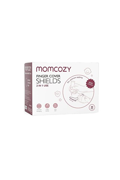Momcozy - 2-in-1 Finger Cover Shields - White - 30pcs