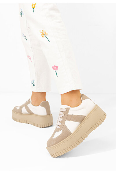 B T Shoes Sneakers με πλατφόρμα Michele χακι