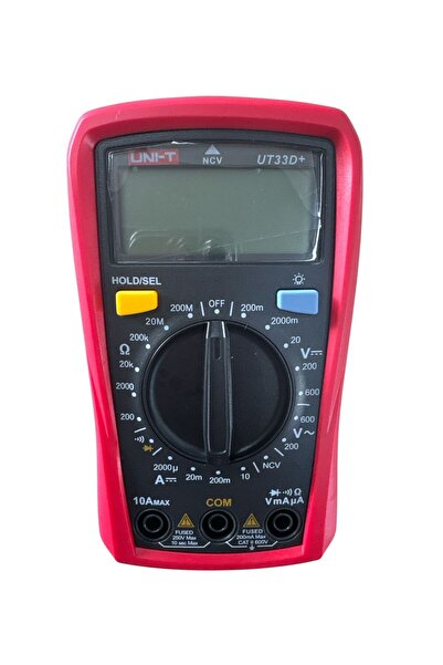 Unit UNI-T UT33D+ DİJİTAL MULTİMETRE