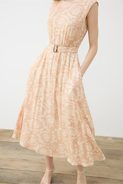 TERZİ DÜKKANI Rochie-cămăși fără mâneci cu model pastelat Magazin de croitorie