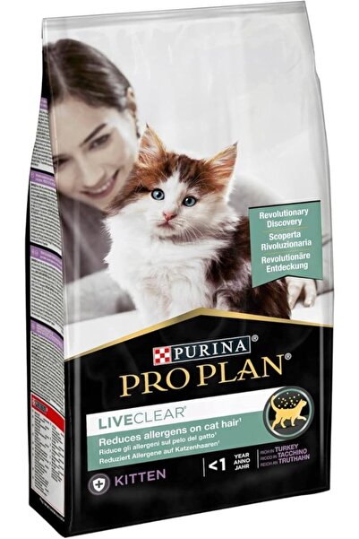 Pro Plan Liveclear Kitten Hindili Yavru Kedi Maması 1.4 kg