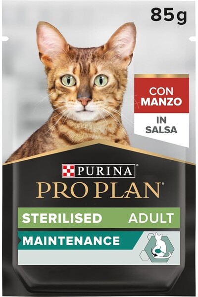 Pro Plan Purina Pro Plan Maintenance Sos İçinde Sığır Etli Kısırlaştırılmış K...
