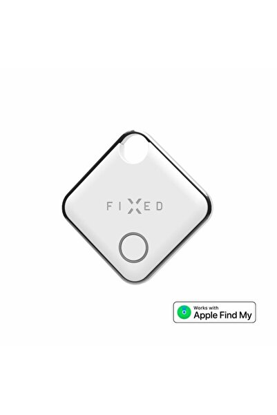 FIXED Smart Keychain with GPS Tracking Fixed, White, FIXTAG-WH