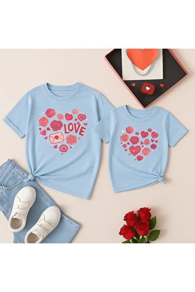 SVART WEAR Mother Daughter Kids Girl Sister Family Matching Twin Tween 100% Cotton Tshirt Tee