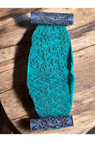 Atölye Dekupaj Model 063 - Polimer Kil Doku Oklavası / Seramik Çamuru Desen R...