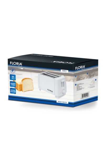 Floria Prăjitor de pâine, putere 700W, cu 7 niveluri de control al temperaturii, buton de oprire / ZLN 1833