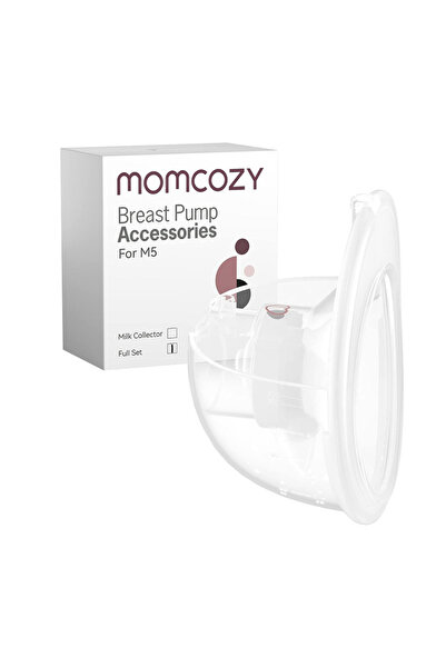 Momcozy - Collector Cup Full Set Only For M5 Breast Pump - White