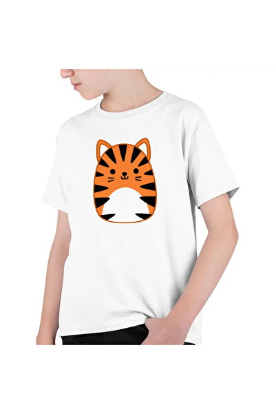 OEM Kids Boys' Squishmallows Jungle Tiger T-Shirt