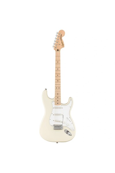 Genel Markalar Squier Sonic Stratocaster Hard Tail Akçaağaç Klavye Arctic Whi...