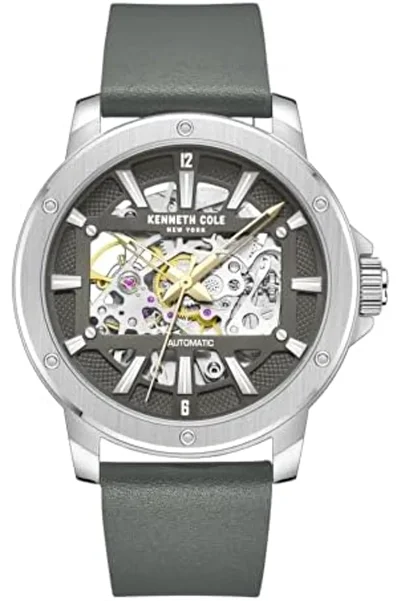 Kenneth Cole New York Kenneth Cole Men's Watch - Luxury Watch for Men, Stainless Steel Watch, Automatic Self-Winding, Wate