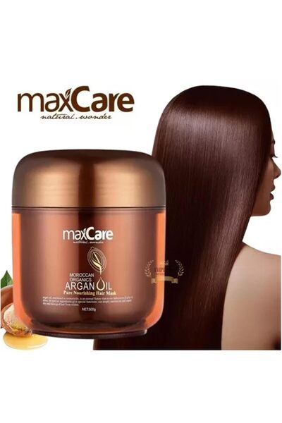 Maxcare ماكس كير زيت ارغان مغربي اورجانيكس (500 جرام) تركيبة ايطالية فاخرة