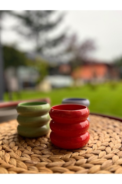 Me Gusta Home كوب من الخزف الحجري بدون غطاء