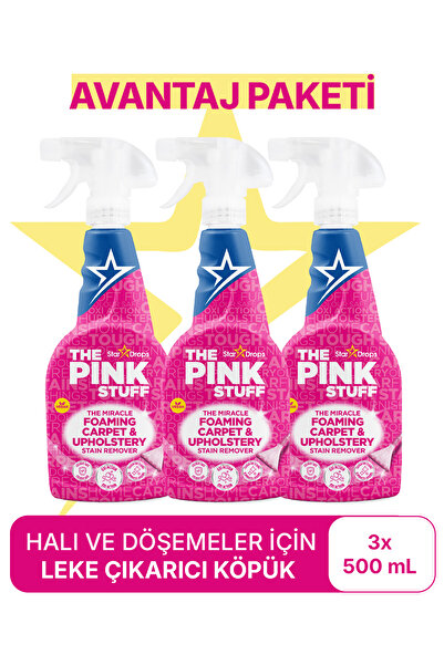 ThePinkStuff The Pink Stuff Mucizevi Köpüklü Halı Koltuk & Döşeme Leke Çıkarı...