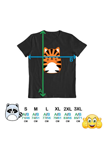 OEM Men's T-Shirt Squishmallows Jungle Tiger
