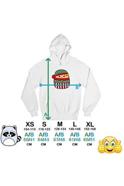 OEM Kids Boys' Sweatshirt Squishmallows Christmas Elf