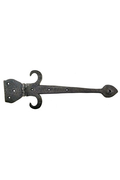 No8 Home Antique Style Decorative Brass Tail Dish Hinge - 137X390 Mm, Oxide