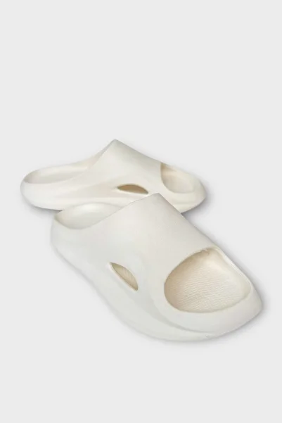 Liger Men's Eva Comfortable Comfort Beach Summer Casual Slippers Cream