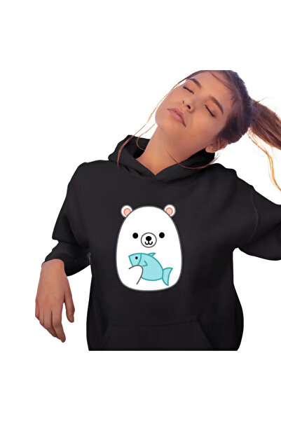 OEM Women's Hoodie Squishmallows Polar Bear Fram