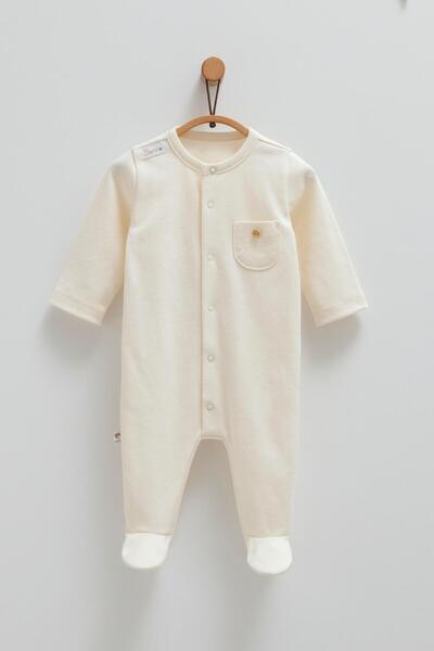 Caramell Palermo Premium Unisex Jumpsuit with Pockets Beige