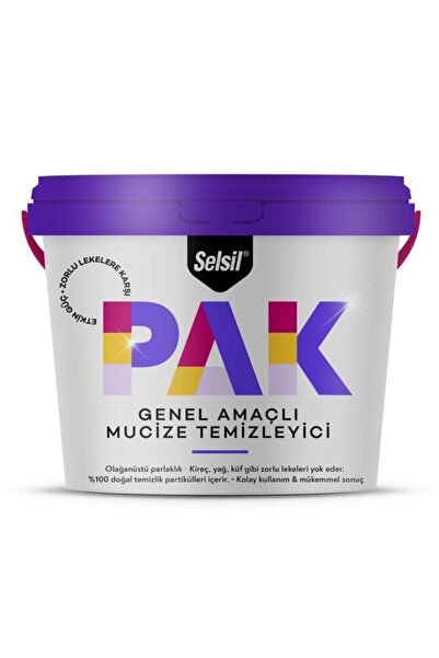 Selsil Pak Genele Amaçlı Mucize Temizleyici Krem 12 Adet X 500 Gr