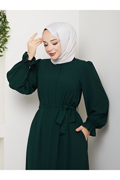 Mor Menekşe Papatya Model Ferace