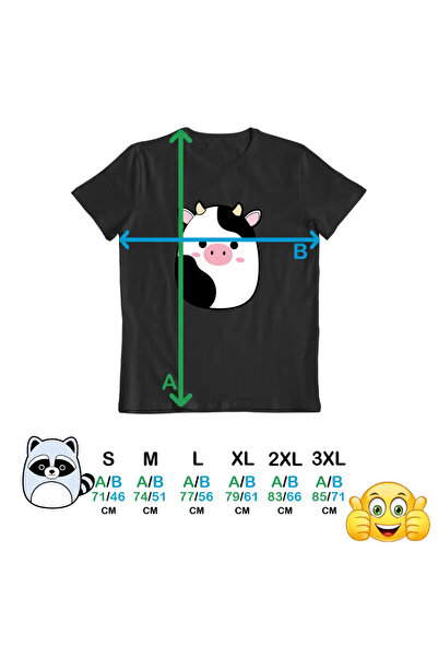 OEM Men's T-Shirt Squishmallows Cow Connor