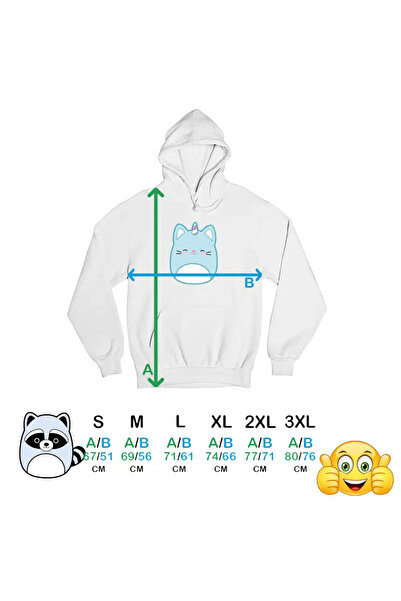 OEM Hanorac Barbati Squishmallows Unicorn