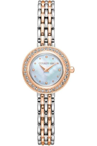 Cerruti 1881 Matera White Mother Of Pearl Dial Women Watch