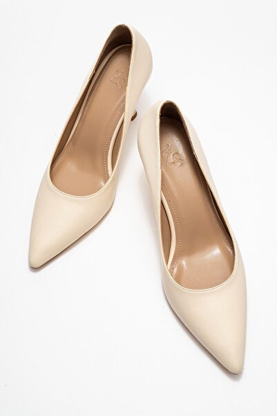 Zeynep Sıradağlı Anesilay Women's Stiletto Beige
