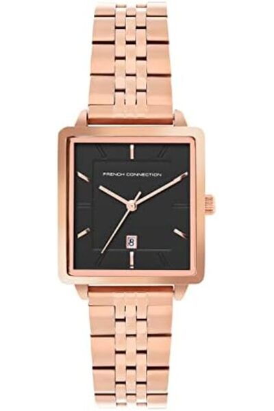 French Connection Analog Black Dial Women's Watch-FCP35RGM-B