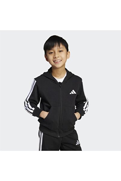 adidas Essentials dječja majica sa kapuljačom i punim zatvaračem