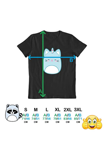 OEM Men's T-Shirt Squishmallows Unicorn