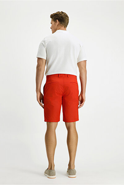 Kiğılı Regular Fit Pamuklu Bermuda Şort